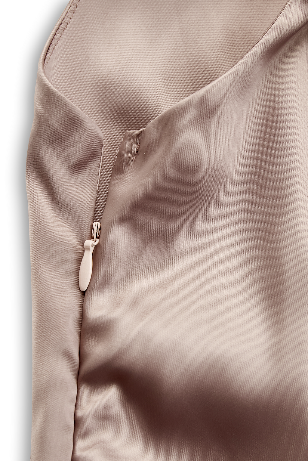 Women’s One-Shoulder Dress – Draped Fit, Long Hem