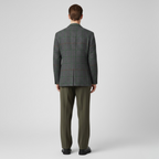 Wool-Blend Tailored Blazer