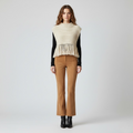 Fringed Knit Sweater Vest
