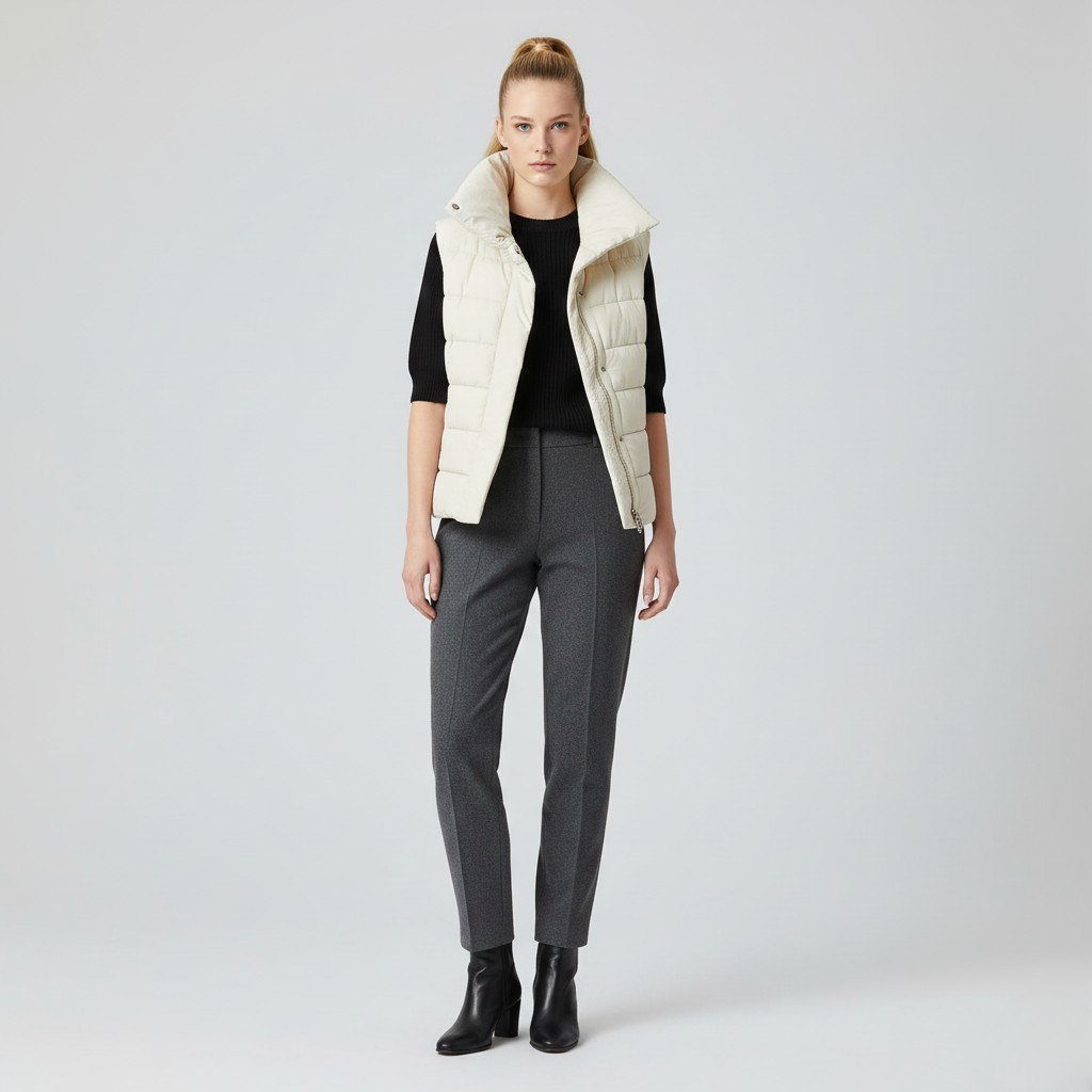 Quilted Puffer Vest