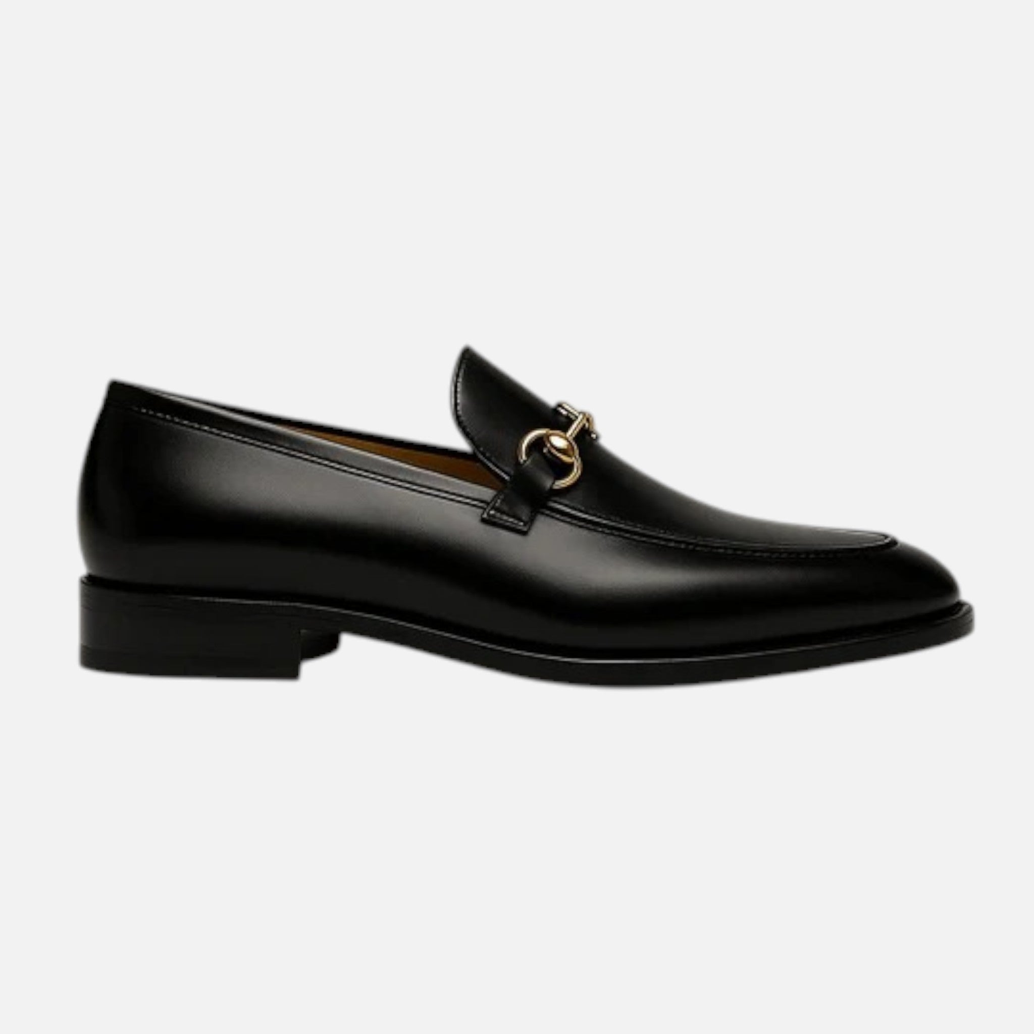 Savile Noir Men’s Faux Leather Loafers SnugBubs Australia