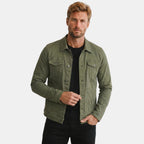 Men’s Denim Jacket Slim Fit Casual Cotton Trucker Jacket SnugBubs Australia