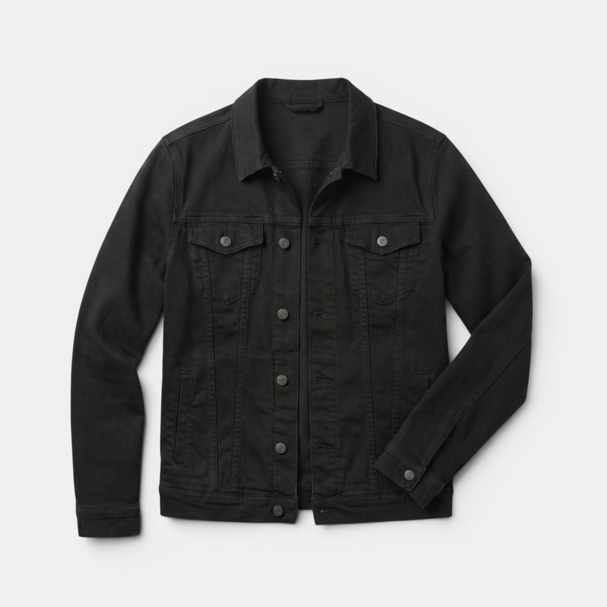 Men’s Denim Jacket Slim Fit Casual Cotton Trucker Jacket SnugBubs Australia
