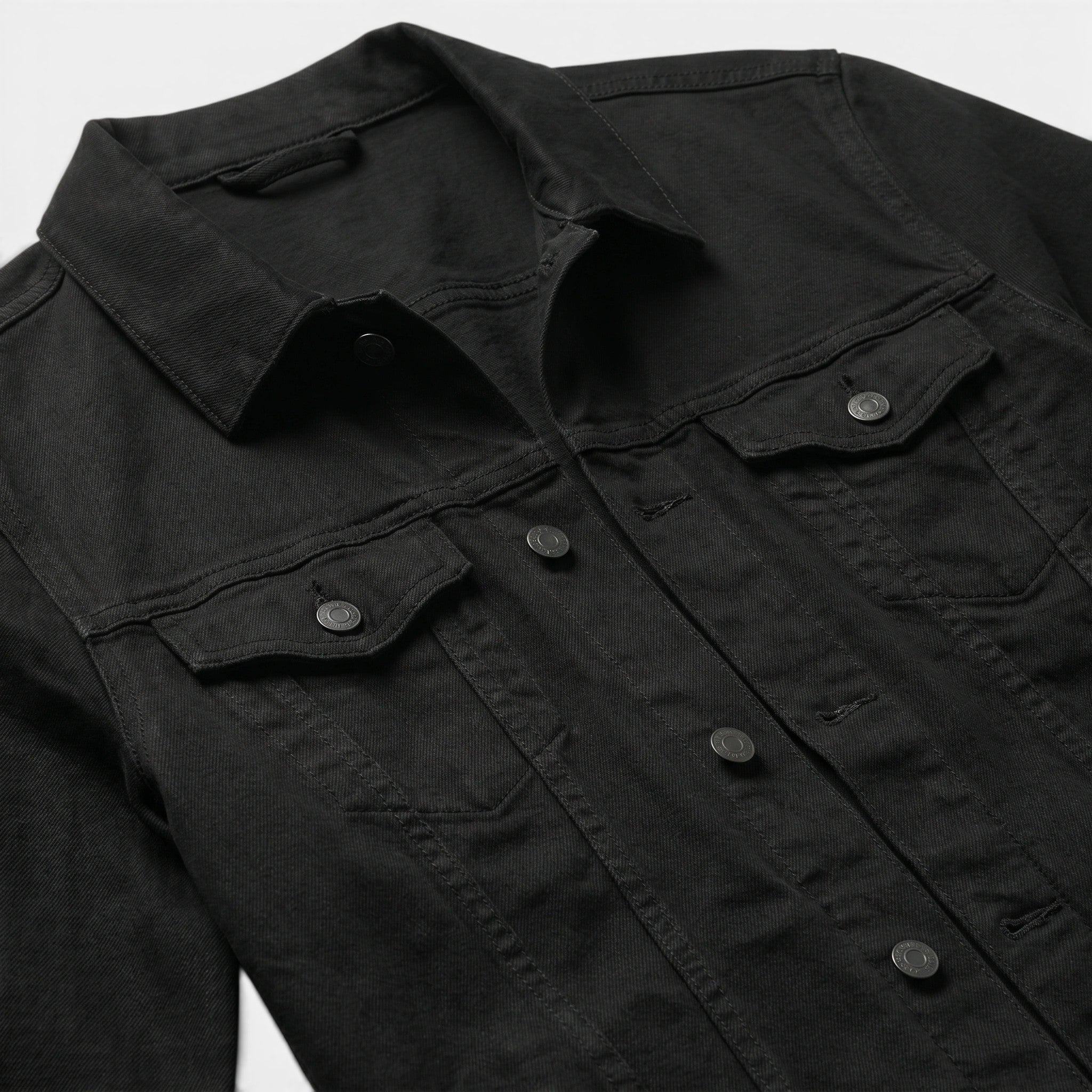 Men’s Denim Jacket Slim Fit Casual Cotton Trucker Jacket SnugBubs Australia