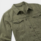 Men’s Denim Jacket Slim Fit Casual Cotton Trucker Jacket SnugBubs Australia