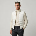 Men’s Lightweight Puffer Gilet Vest Sleeveless Winter Layer SnugBubs Australia