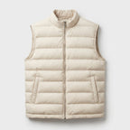 Men’s Lightweight Puffer Gilet Vest Sleeveless Winter Layer SnugBubs Australia