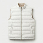 Men’s Lightweight Puffer Gilet Vest Sleeveless Winter Layer SnugBubs Australia
