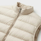 Men’s Lightweight Puffer Gilet Vest Sleeveless Winter Layer SnugBubs Australia