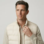 Men’s Lightweight Puffer Gilet Vest Sleeveless Winter Layer SnugBubs Australia