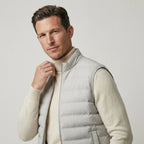 Men’s Lightweight Puffer Gilet Vest Sleeveless Winter Layer SnugBubs Australia