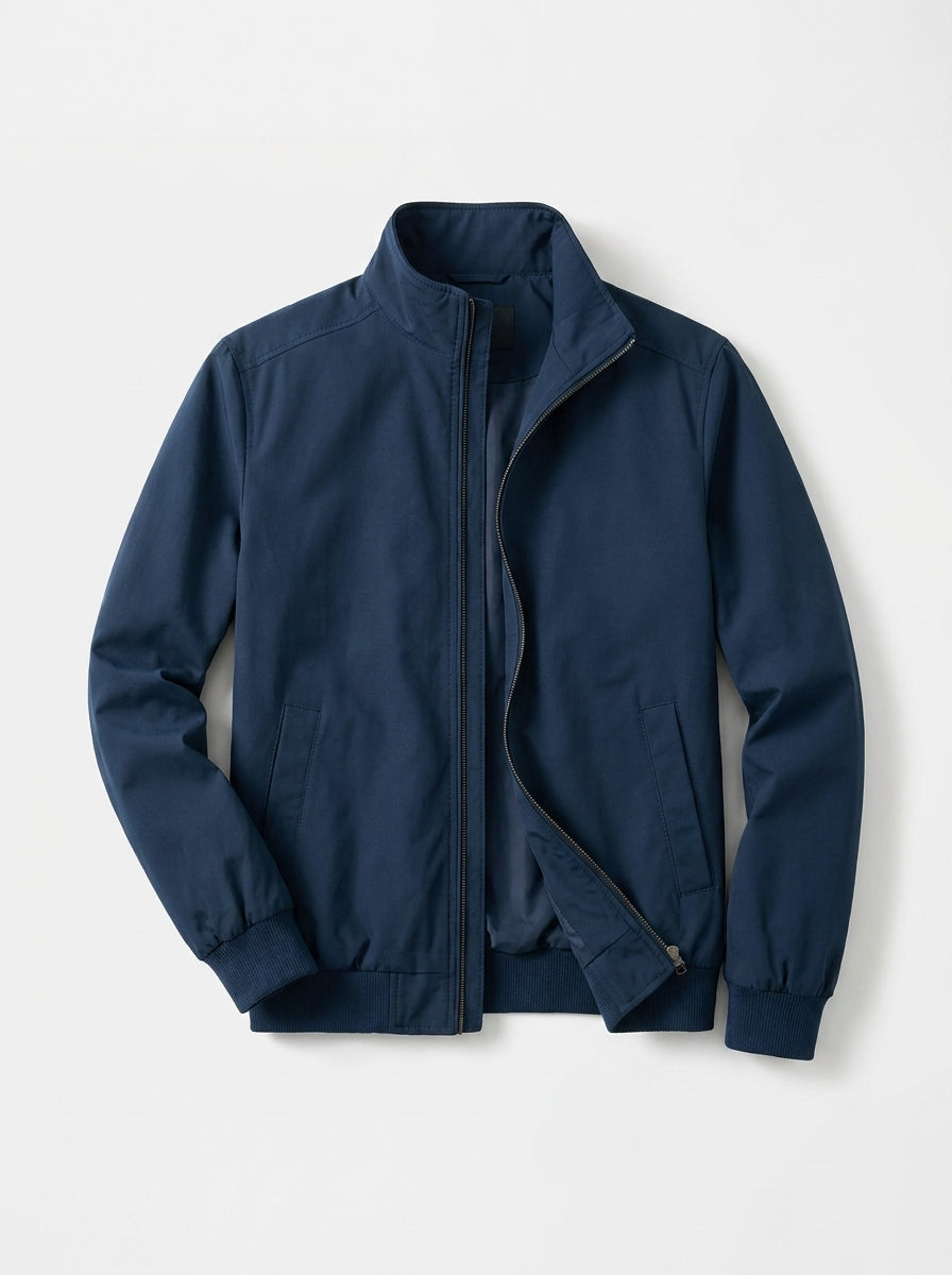 Men’s Lightweight Windbreaker Jacket Casual Zip Front Coat SnugBubs Australia