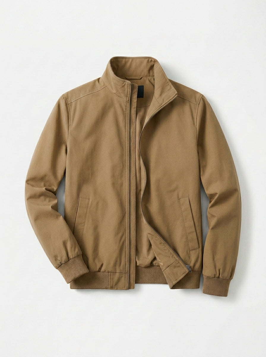 Men’s Lightweight Windbreaker Jacket Casual Zip Front Coat SnugBubs Australia