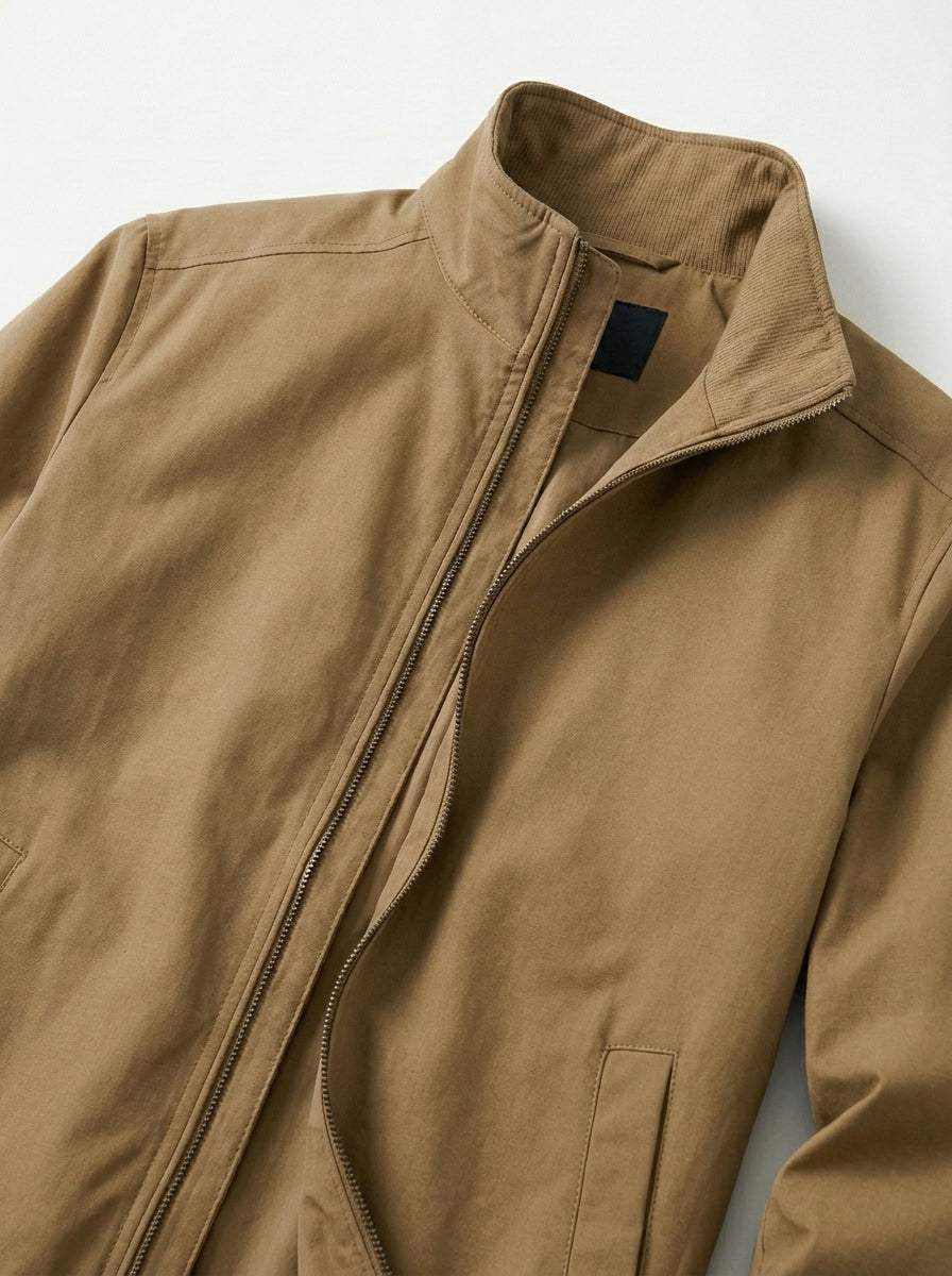 Men’s Lightweight Windbreaker Jacket Casual Zip Front Coat SnugBubs Australia