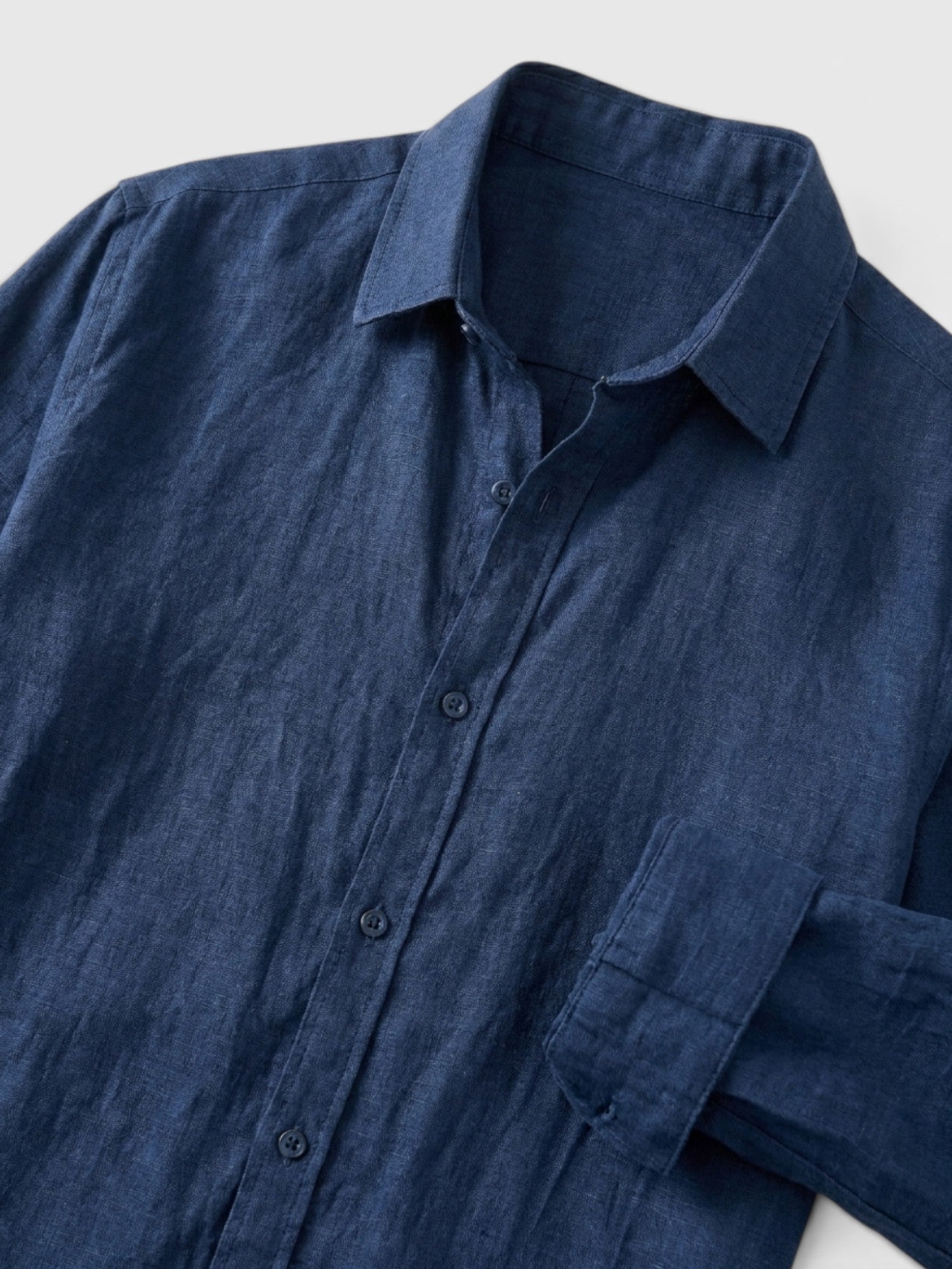 Men’s Linen Button Up Shirt Lightweight Summer Fit SnugBubs Australia