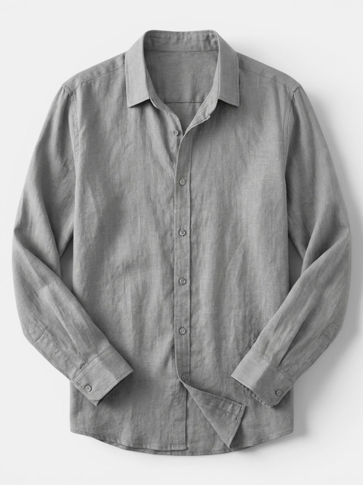 Men’s Linen Button Up Shirt Lightweight Summer Fit SnugBubs Australia