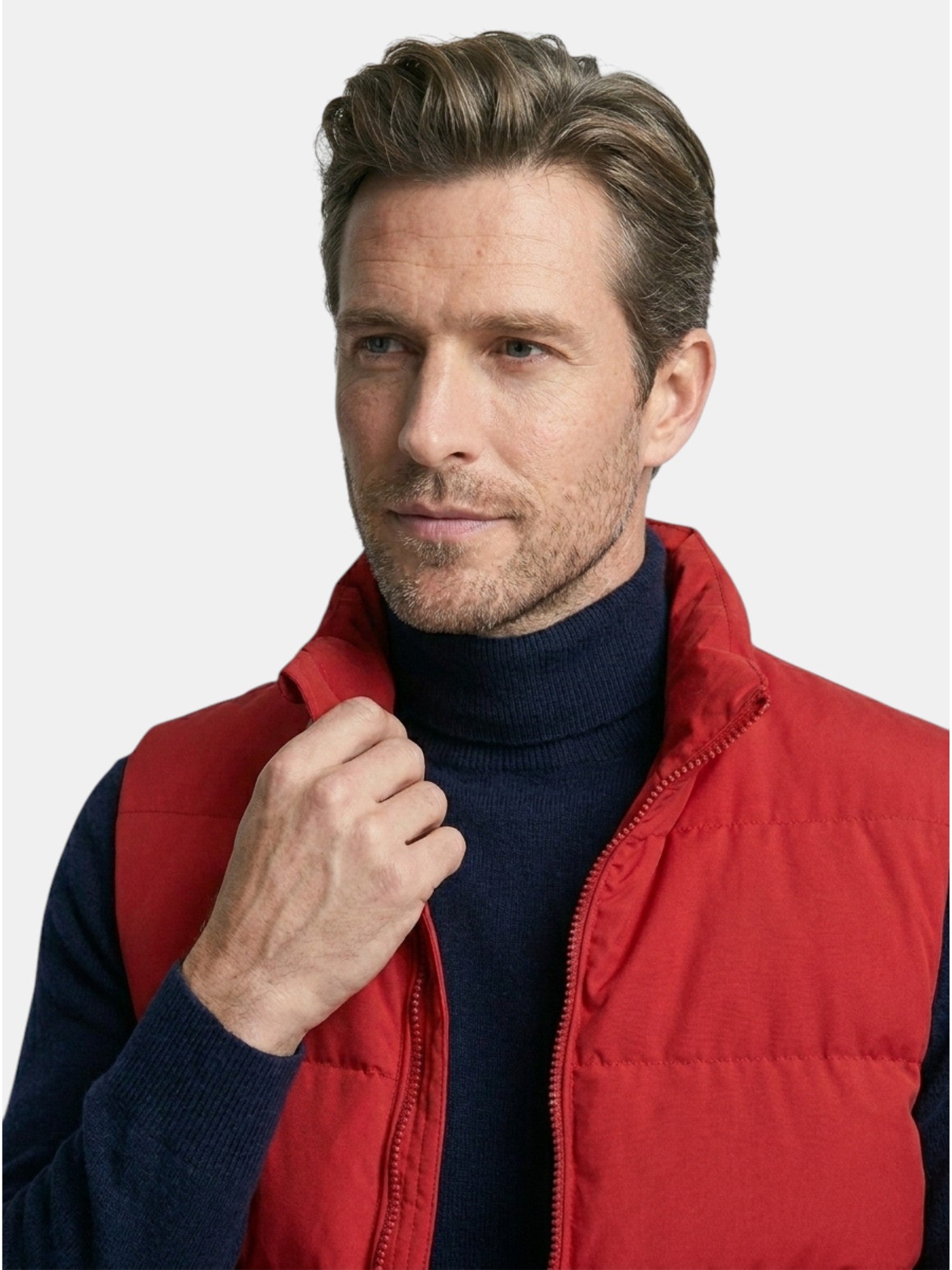 Men’s Quilted Bodywarmer Warm Zip Up Puffer Vest SnugBubs Australia