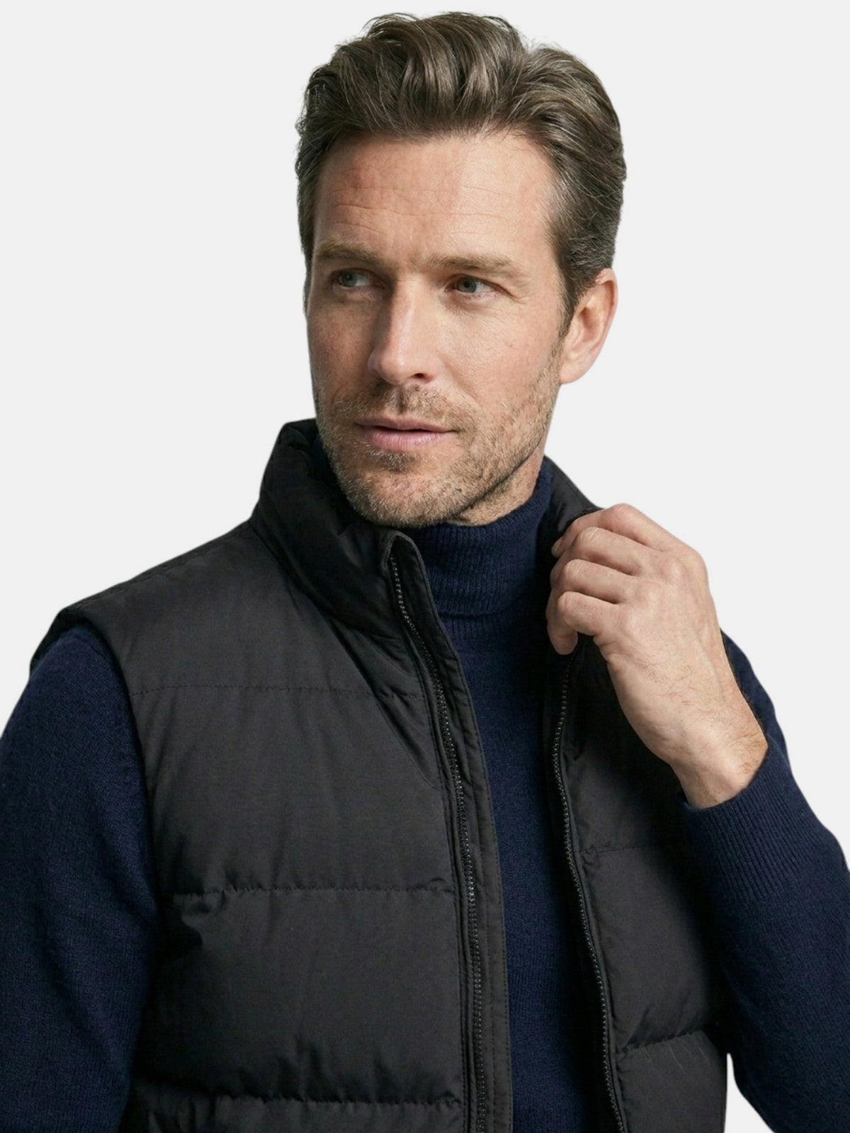 Men’s Quilted Bodywarmer Warm Zip Up Puffer Vest SnugBubs Australia