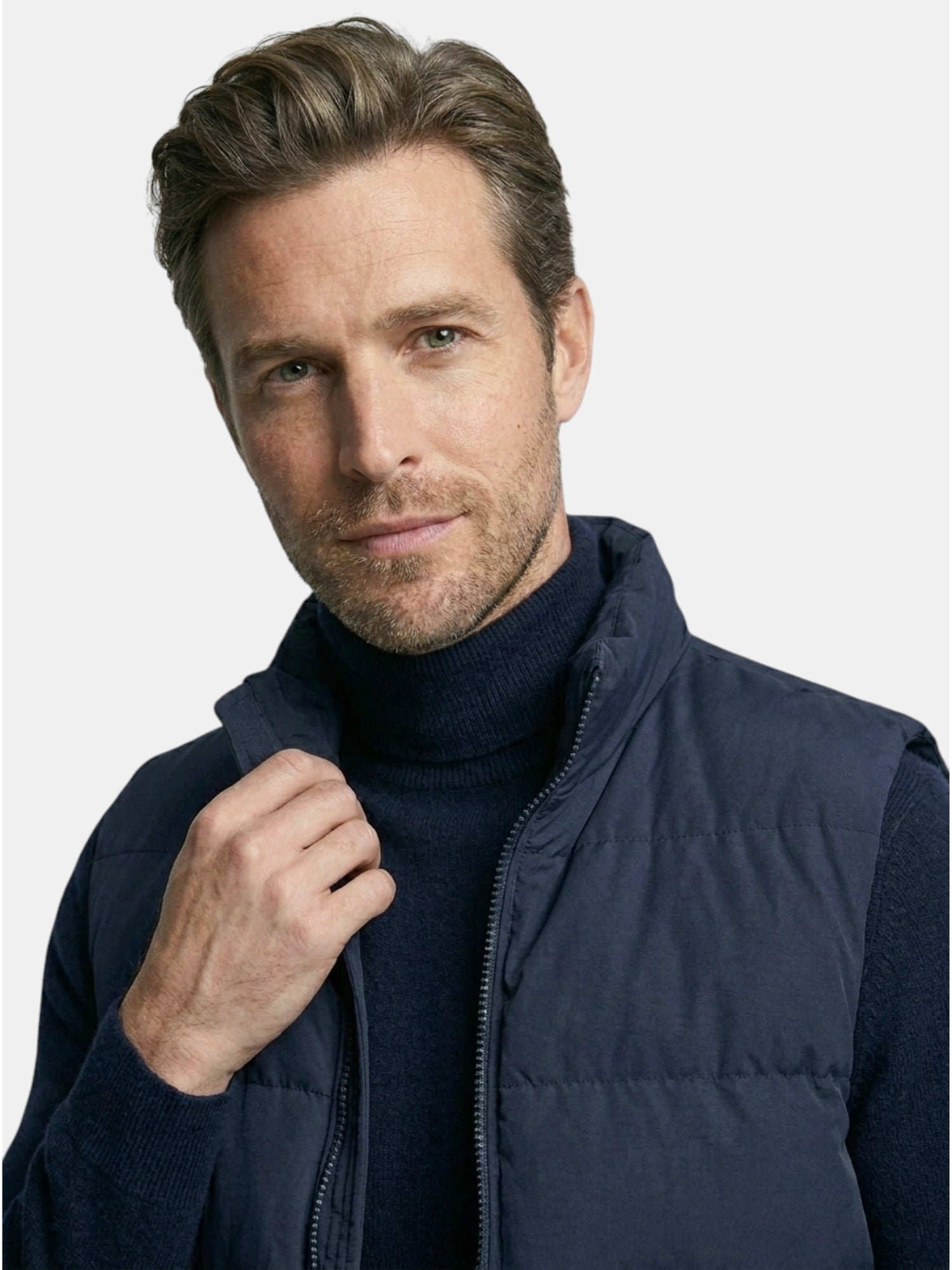 Men’s Quilted Bodywarmer Warm Zip Up Puffer Vest SnugBubs Australia