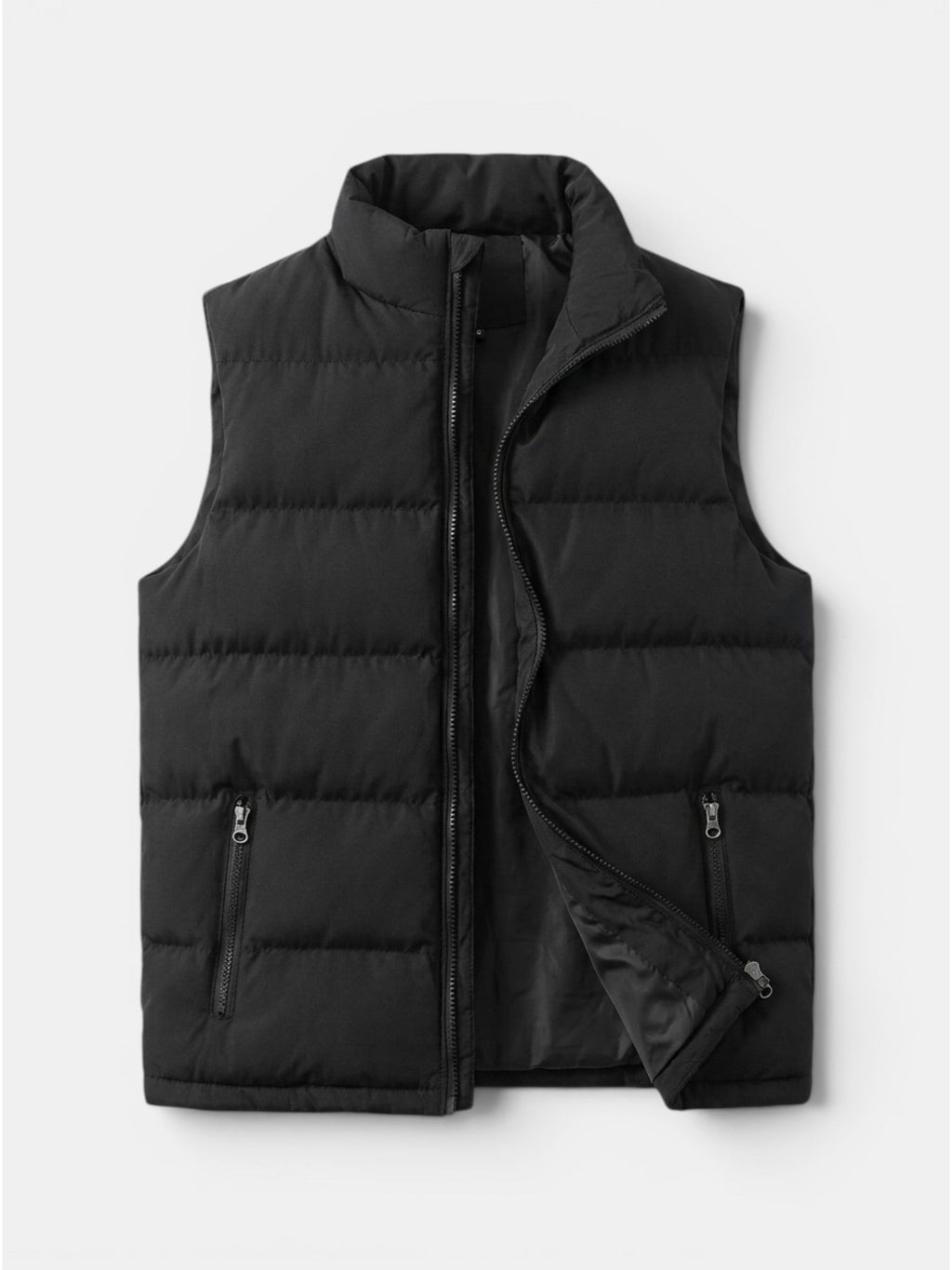 Men’s Quilted Bodywarmer Warm Zip Up Puffer Vest SnugBubs Australia
