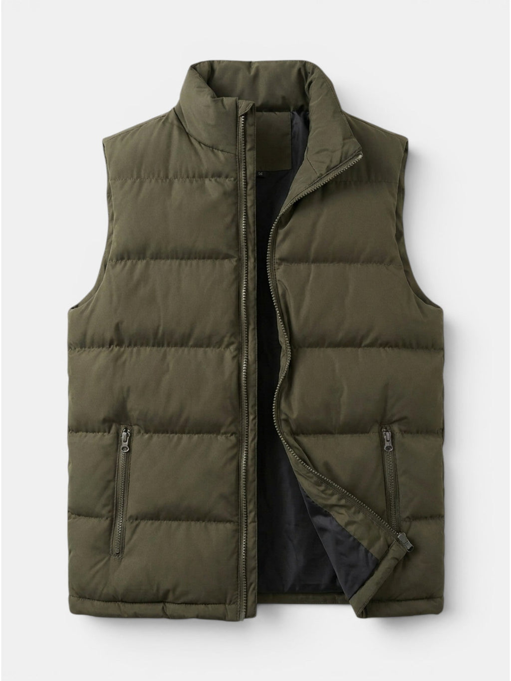 Men’s Quilted Bodywarmer Warm Zip Up Puffer Vest SnugBubs Australia