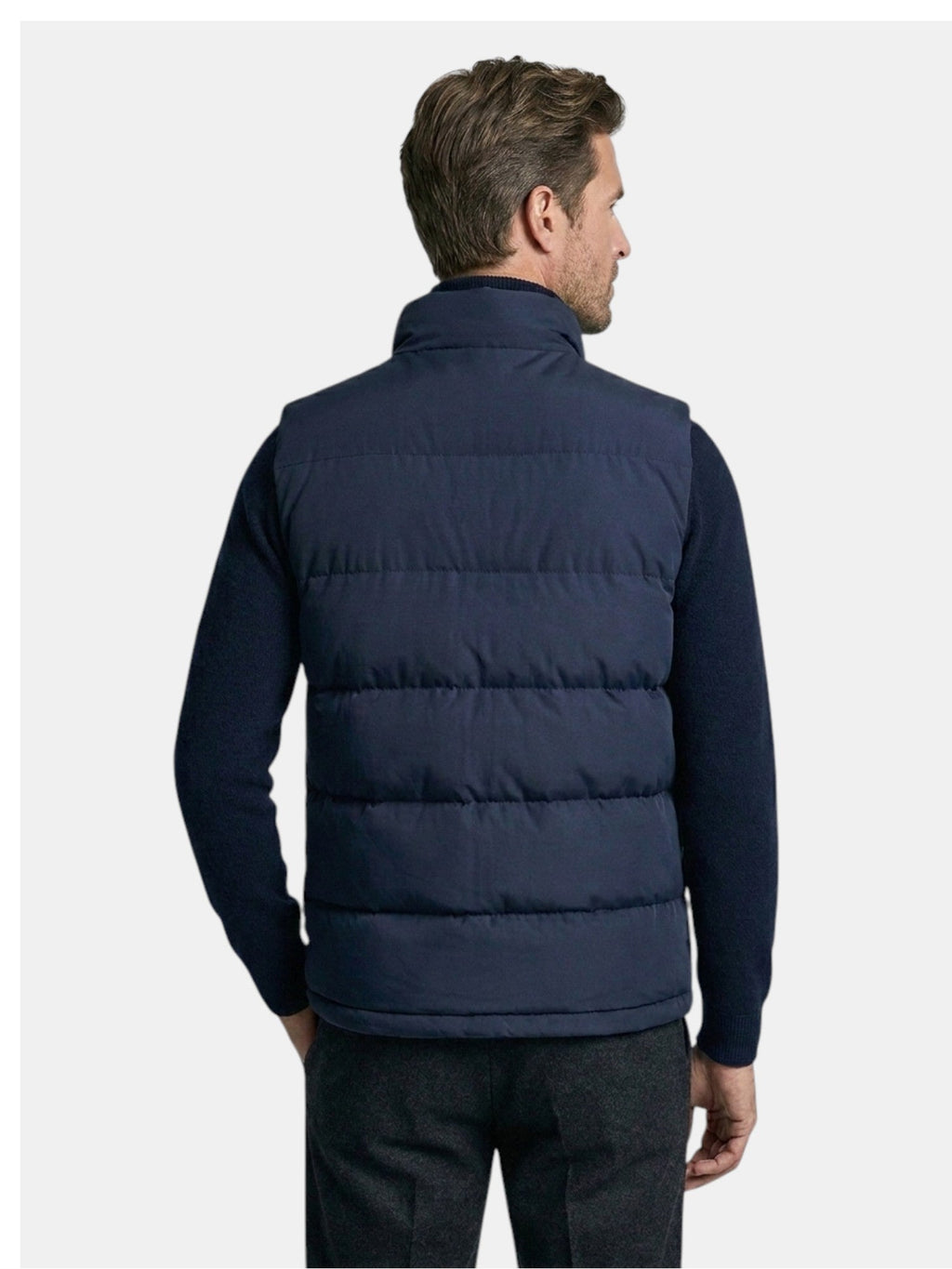 Men’s Quilted Bodywarmer Warm Zip Up Puffer Vest SnugBubs Australia