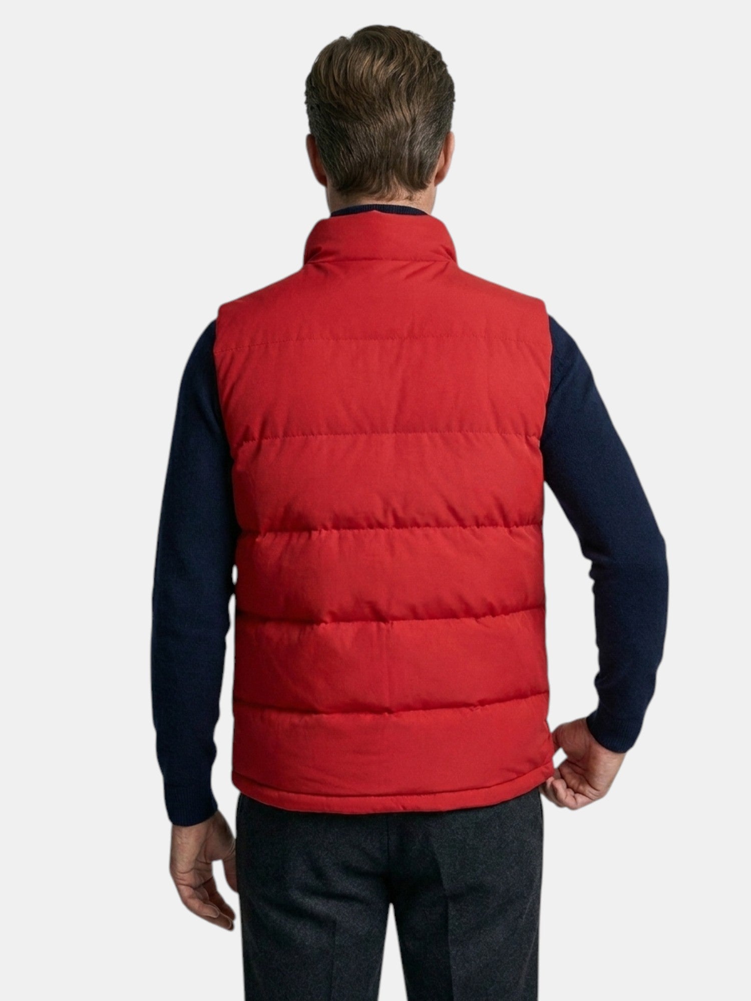Men’s Quilted Bodywarmer Warm Zip Up Puffer Vest SnugBubs Australia