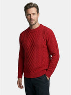 Men’s Soft Cotton Knit Sweater Classic Striped Pullover SnugBubs Australia