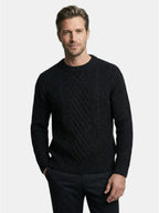 Men’s Soft Cotton Knit Sweater Classic Striped Pullover SnugBubs Australia