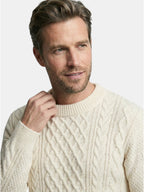 Men’s Soft Cotton Knit Sweater Classic Striped Pullover SnugBubs Australia