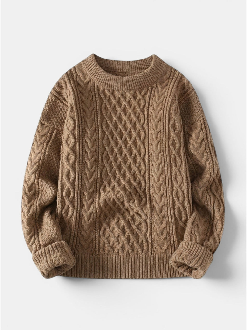 Men’s Soft Cotton Knit Sweater Classic Striped Pullover SnugBubs Australia