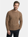 Men’s Soft Cotton Knit Sweater Classic Striped Pullover SnugBubs Australia