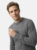 Men’s Soft Cotton Knit Sweater Classic Striped Pullover SnugBubs Australia