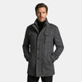 Men’s Wool Cashmere Overcoat Tailored Gray Winter Coat SnugBubs Australia