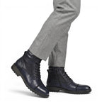 Men's Boots with Side Zipper and Lace-Up Design SnugBubs Australia