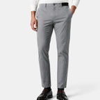 Men's Chino Pants with Belt Loops and Side Pockets