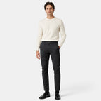 Men's Chino Pants with Belt Loops and Side Pockets