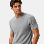 Men's T-Shirt with Crew Neck and Short Sleeves