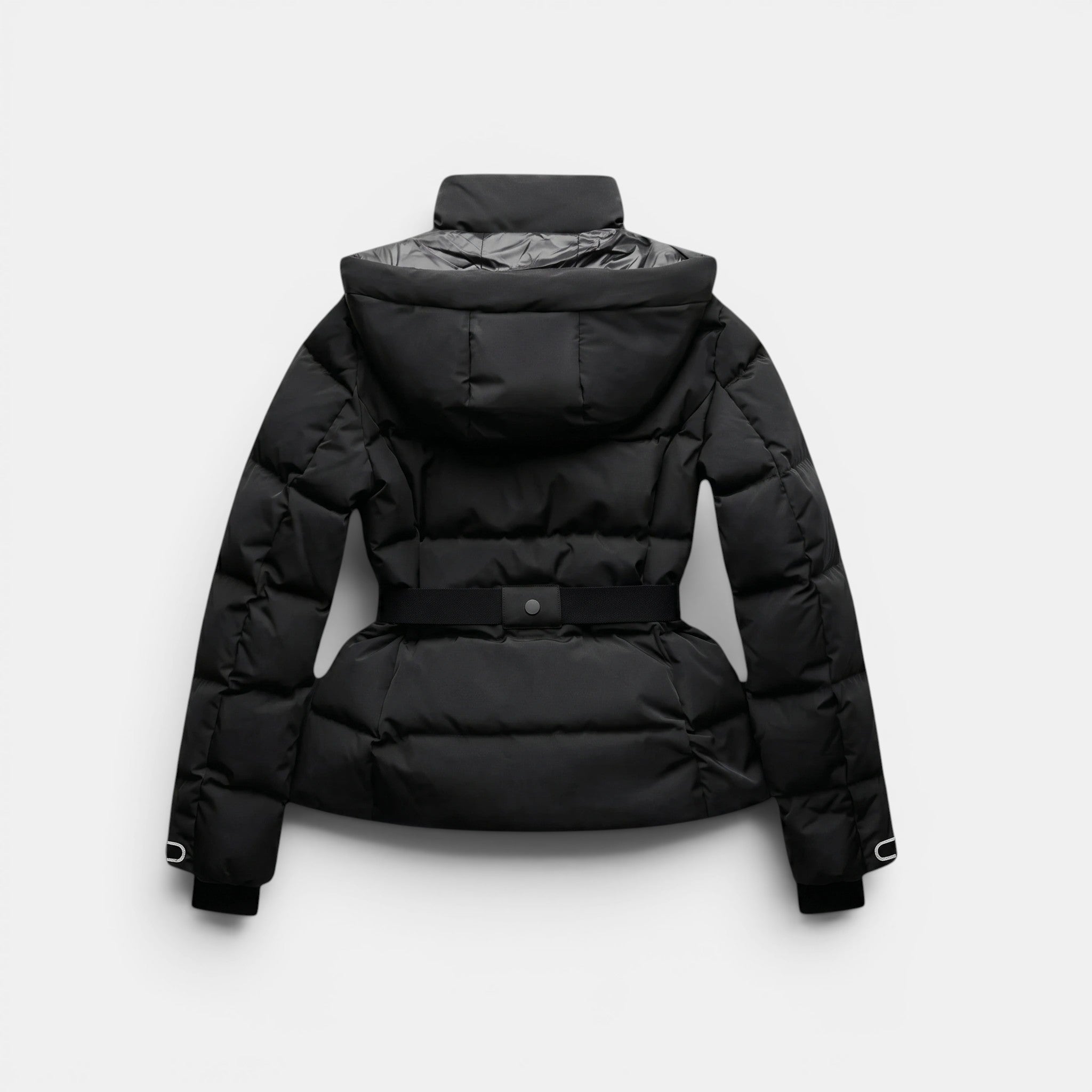 Women’s Belted Puffer Jacket Water Resistant Winter Coat SnugBubs Australia