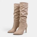 Women's Knee High Boots with Pull-On Design and Heel SnugBubs Australia