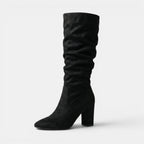 Women's Knee High Boots with Pull-On Design and Heel SnugBubs Australia