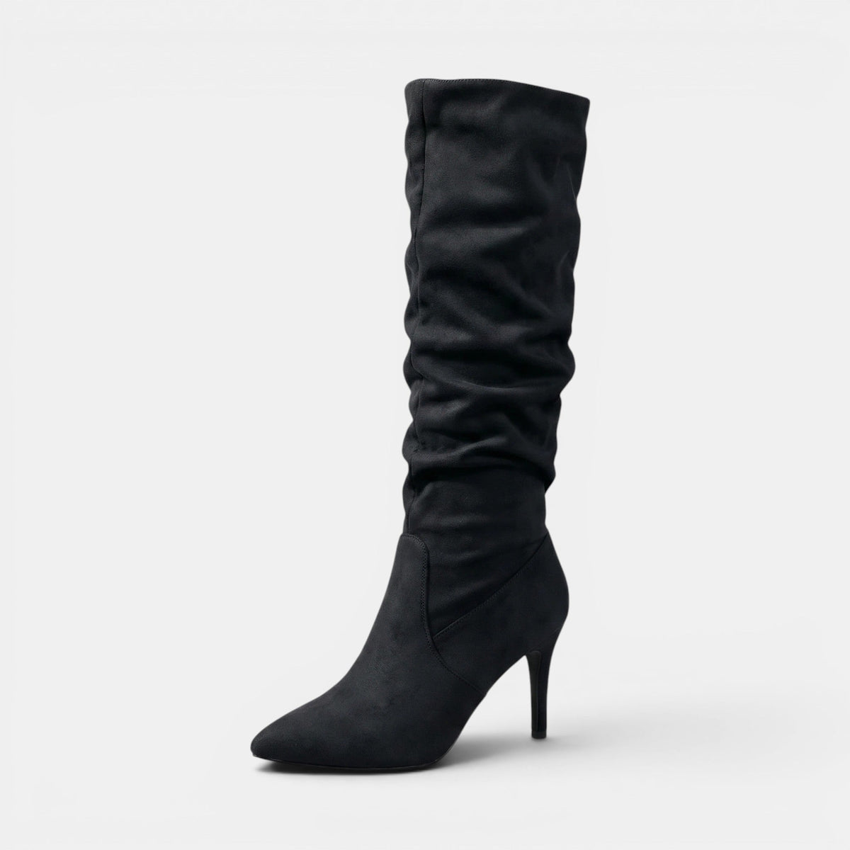 Women's Knee High Boots with Pull-On Design and Heel SnugBubs Australia