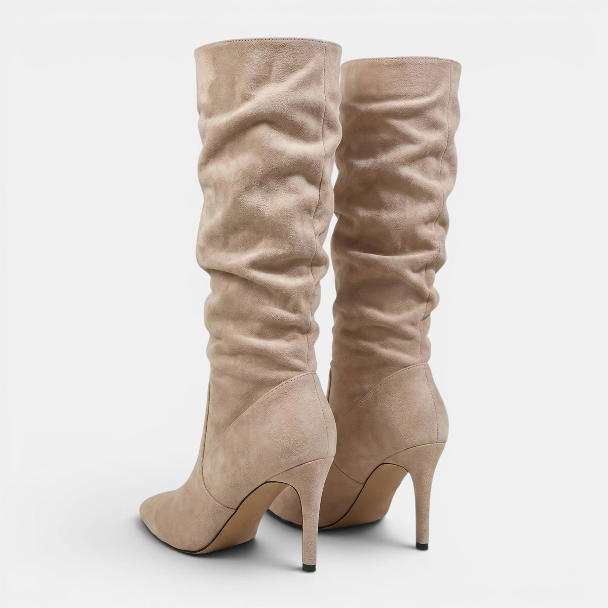 Women's Knee High Boots with Pull-On Design and Heel SnugBubs Australia