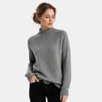 Women's Turtleneck Jumper with Long Sleeves