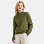 Women's Turtleneck Jumper with Long Sleeves