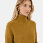 Women's Turtleneck Jumper with Long Sleeves