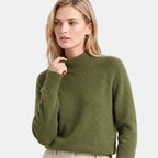 Women's Turtleneck Jumper with Long Sleeves